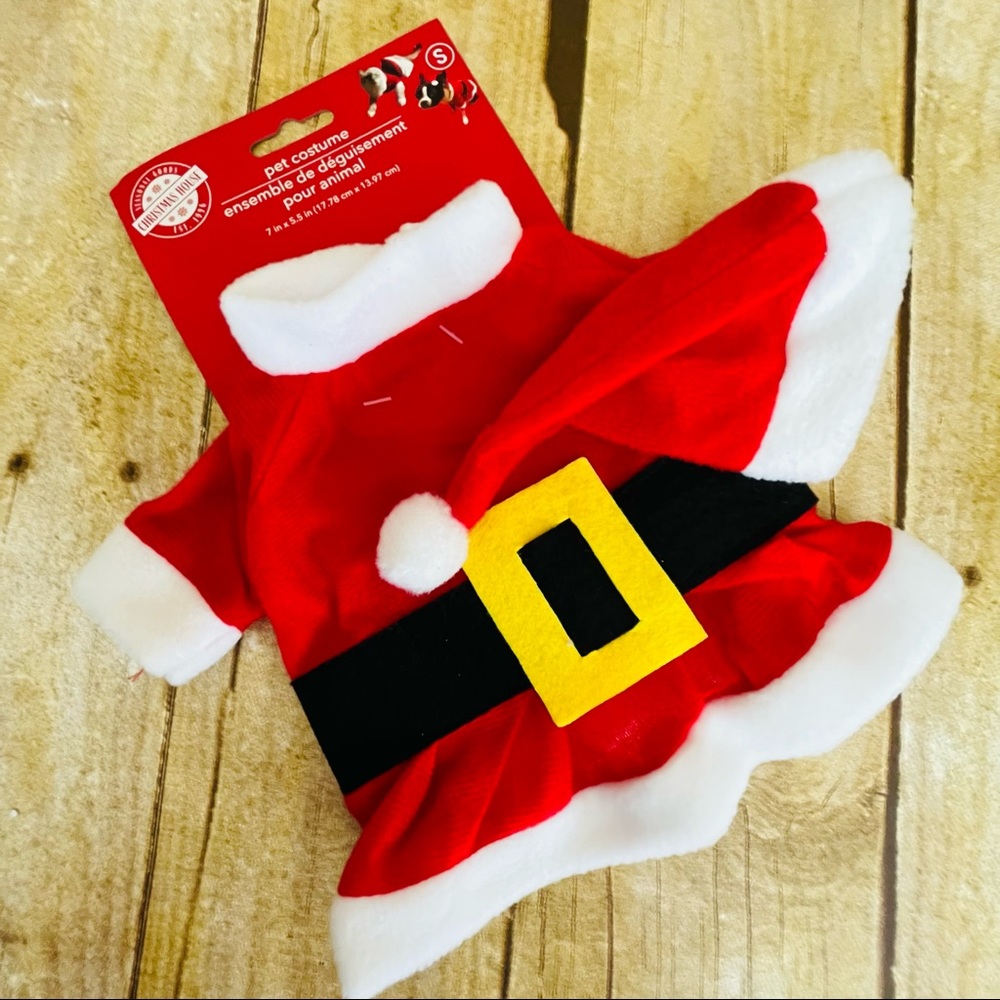 Dog/Cat Santa Suit
